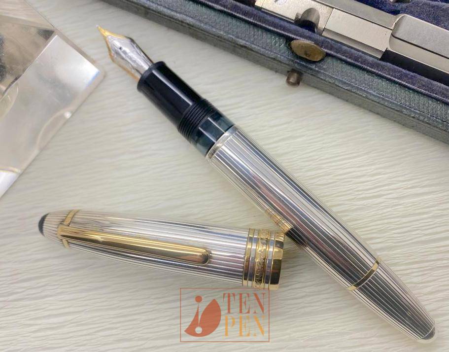 MONTBLANC SOLITAIRE 146 STERLING SILVER PINSTRIPE Tenpen By